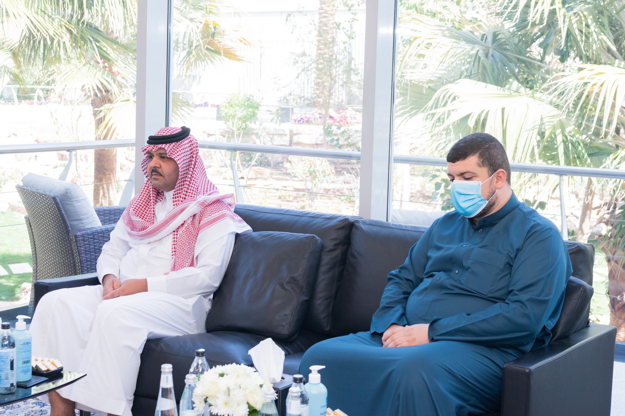 Mohammad Alissa a reçu Ahmed Al-Taha pdt du Comité irakien de jurisprudence islamique