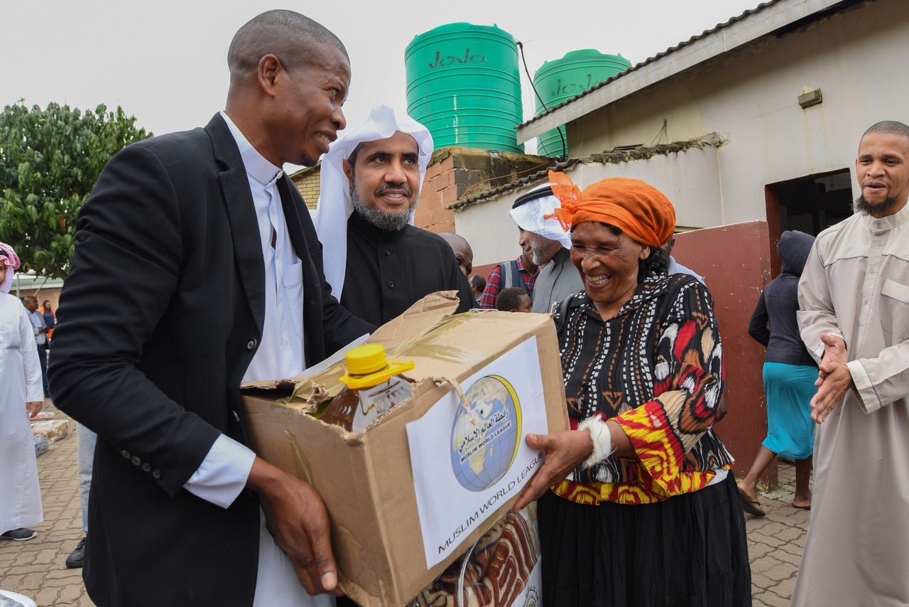 The MWL provided "urgent" aid to more than 13000 affected by the floods in Mozambique