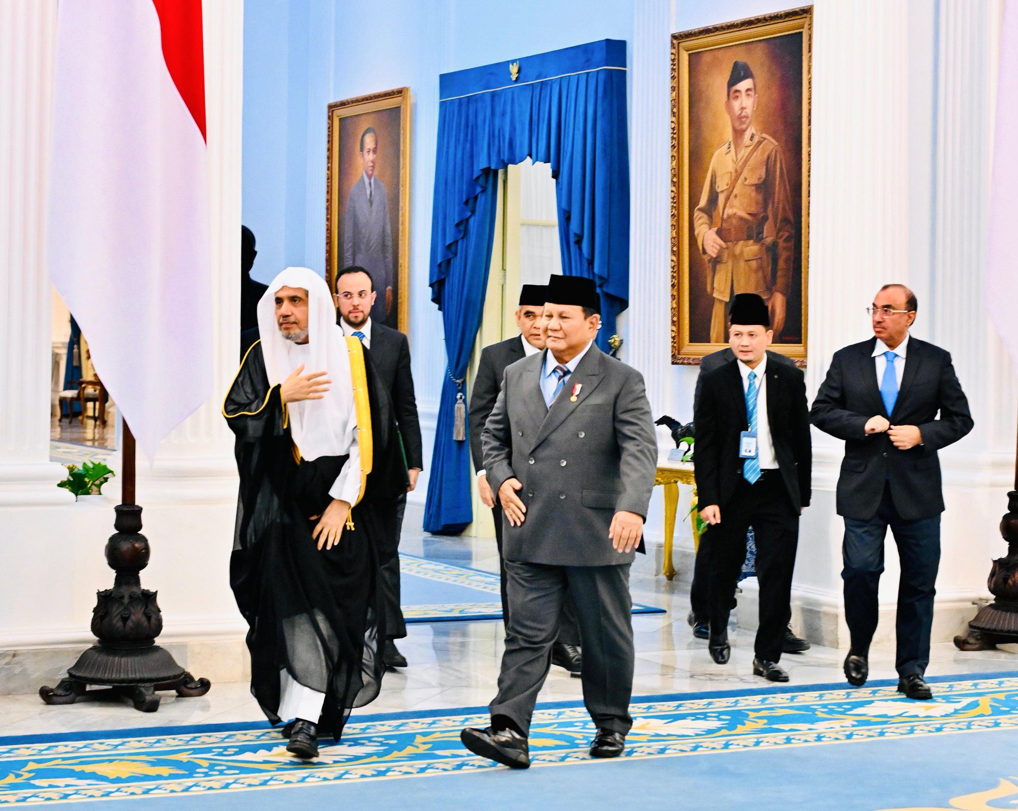 Presiden Indonesia Menerima Kunjungan Sekretaris Jenderal Liga Muslim Dunia