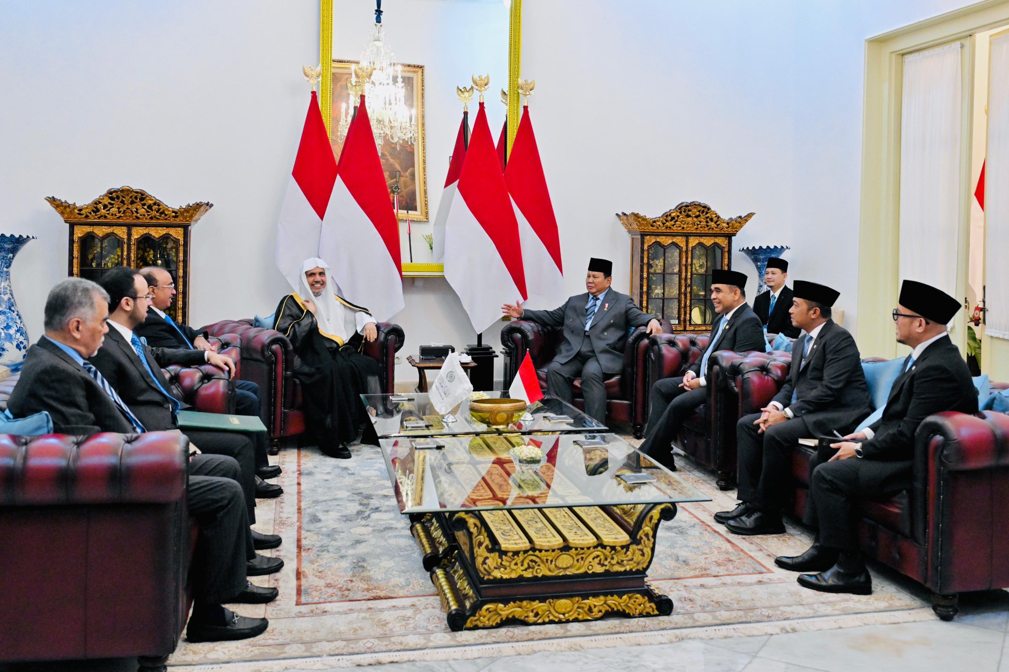 Presiden Indonesia Menerima Kunjungan Sekretaris Jenderal Liga Muslim Dunia