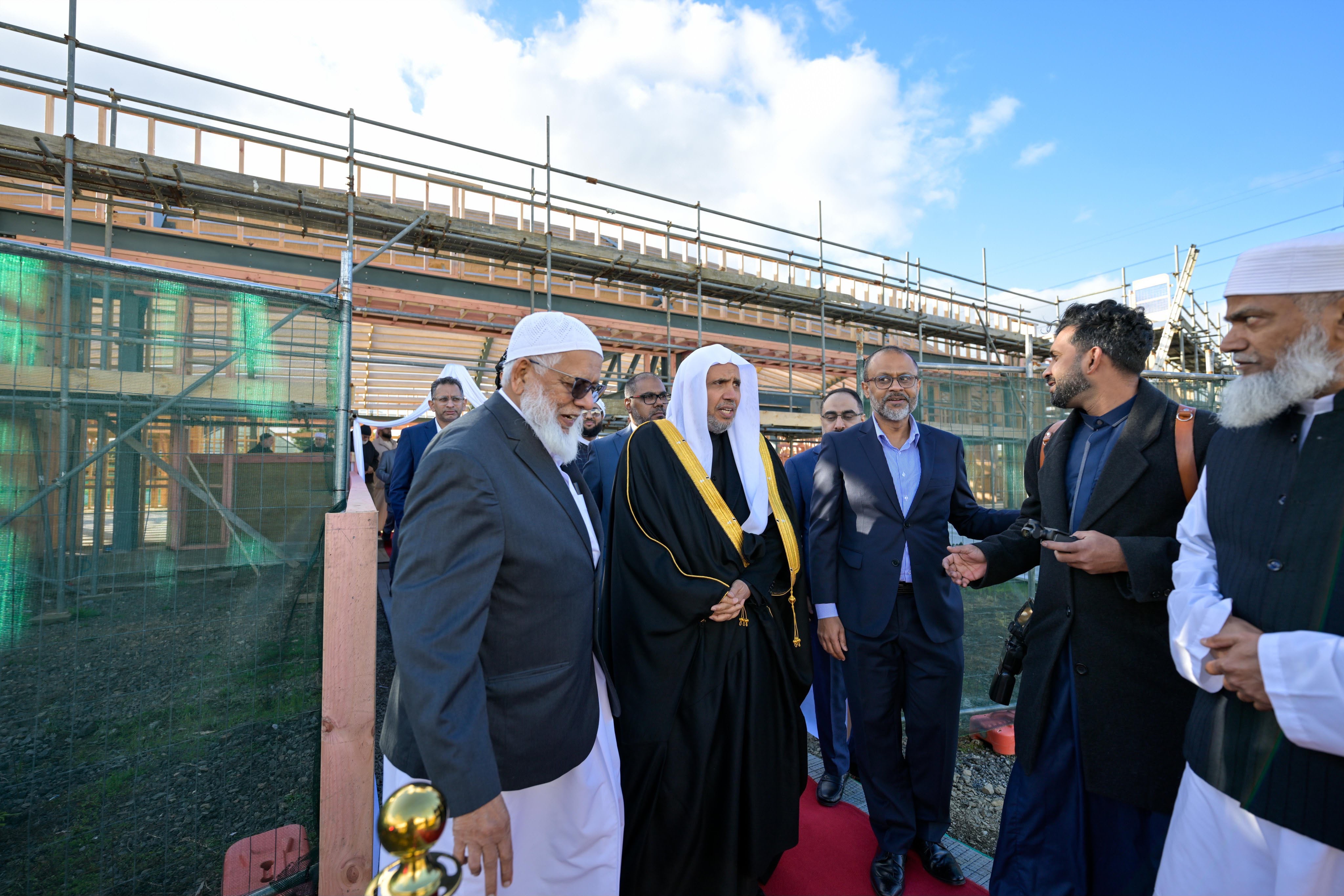 Secretary-General of the MWL Inspects the First Phase of Construction of the Islamic Center in Auckland, New Zealand