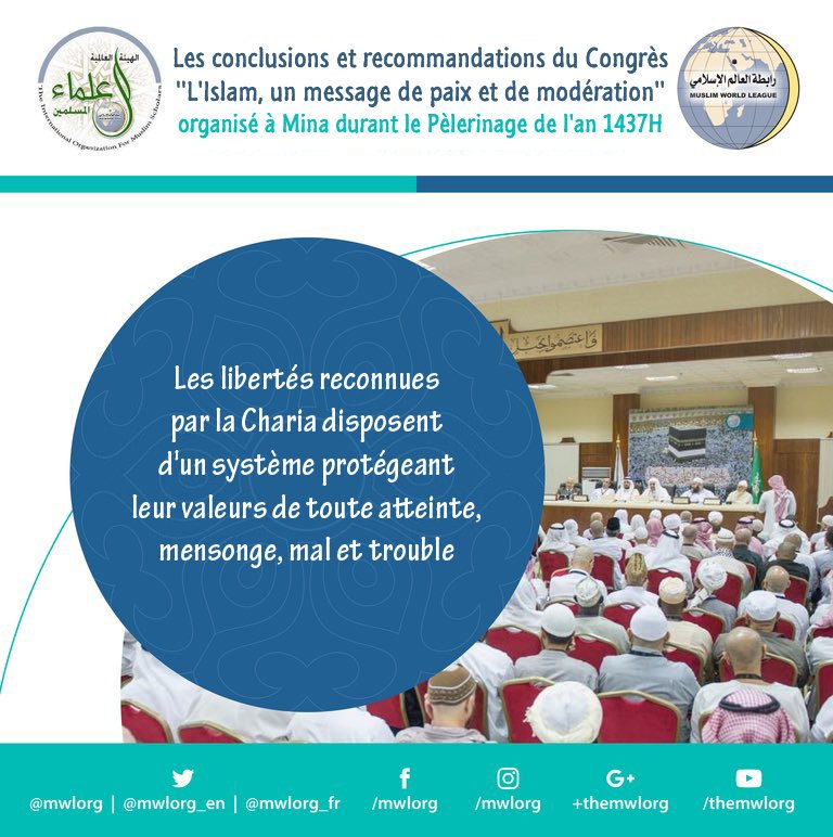 Recommandations de la conférence: l'Islam est un message de paix et de modération en images25