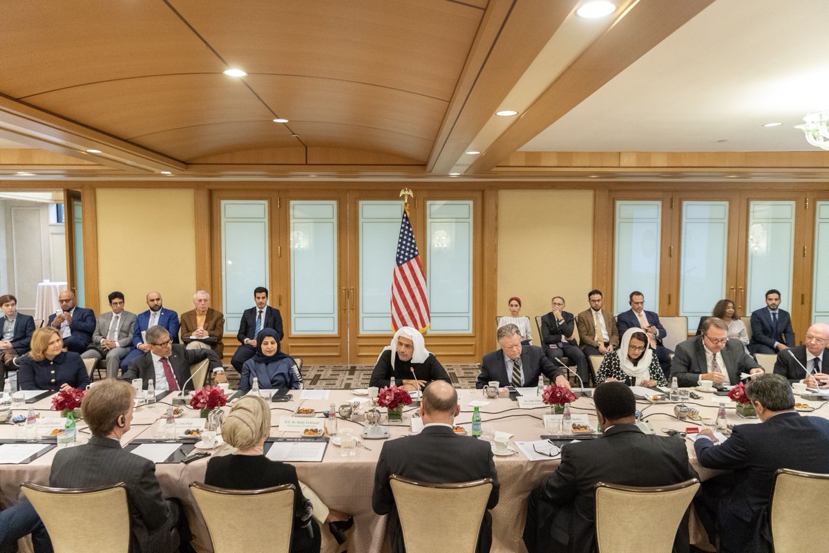 HE Dr. Mohammad Alissa engaged with leaders committed to collaborating on the most challenging problems facing society today to build a better future for all