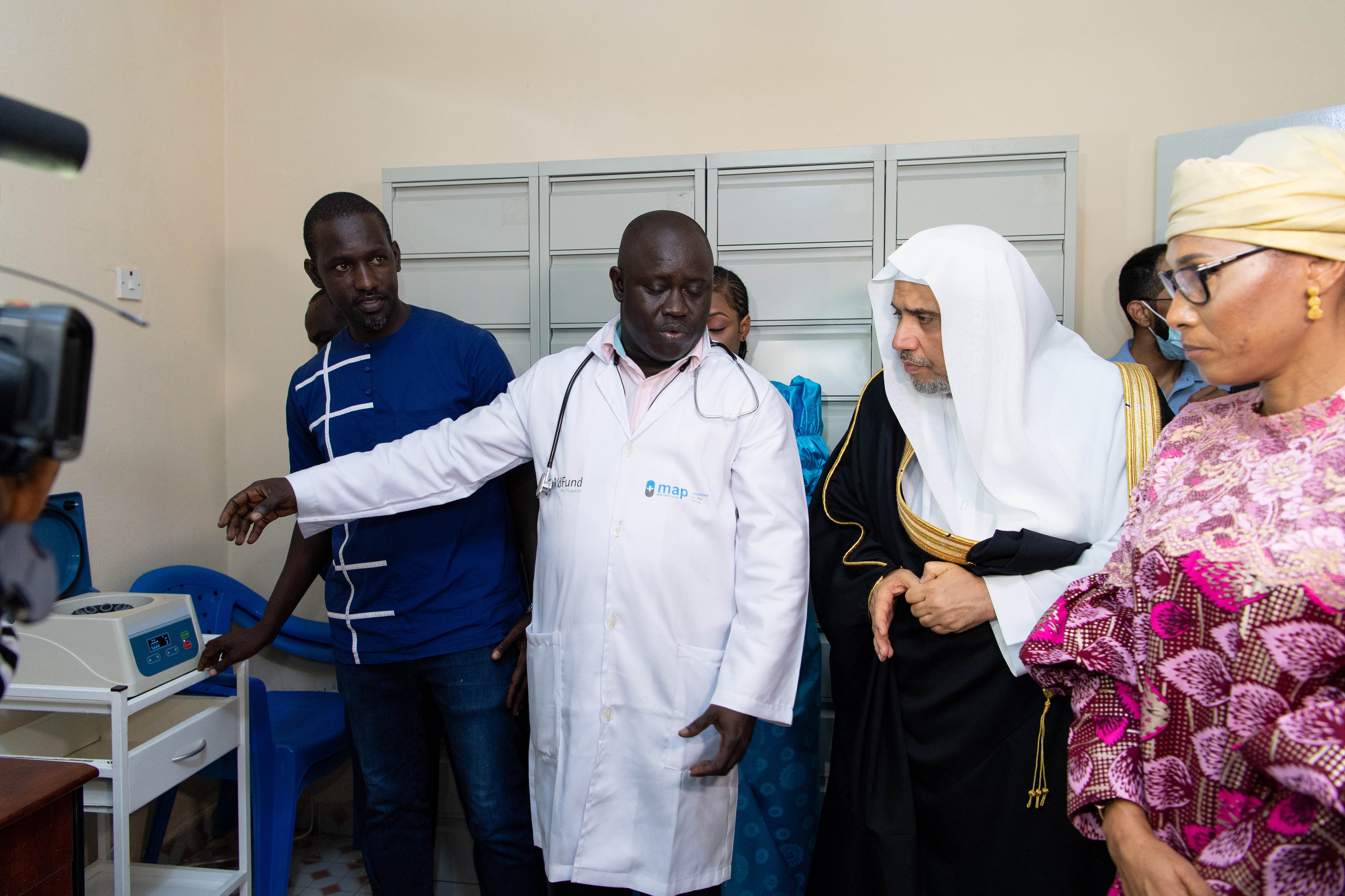 Mohammad Alissa inaugure le centre médical Al-Salam dans la capitale gambienne