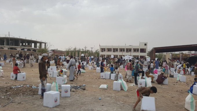 MWL is helping to address the humanitarian crisis in Yemen by donating food, providing potable drinking water, and securing care for orphans