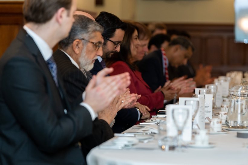 British Parliament &amp; Sir Stephen Timms, the Chairman of the Environment Committee of Parliament hosted a dinner for HE Sheikh Dr.Mohammad Alissa