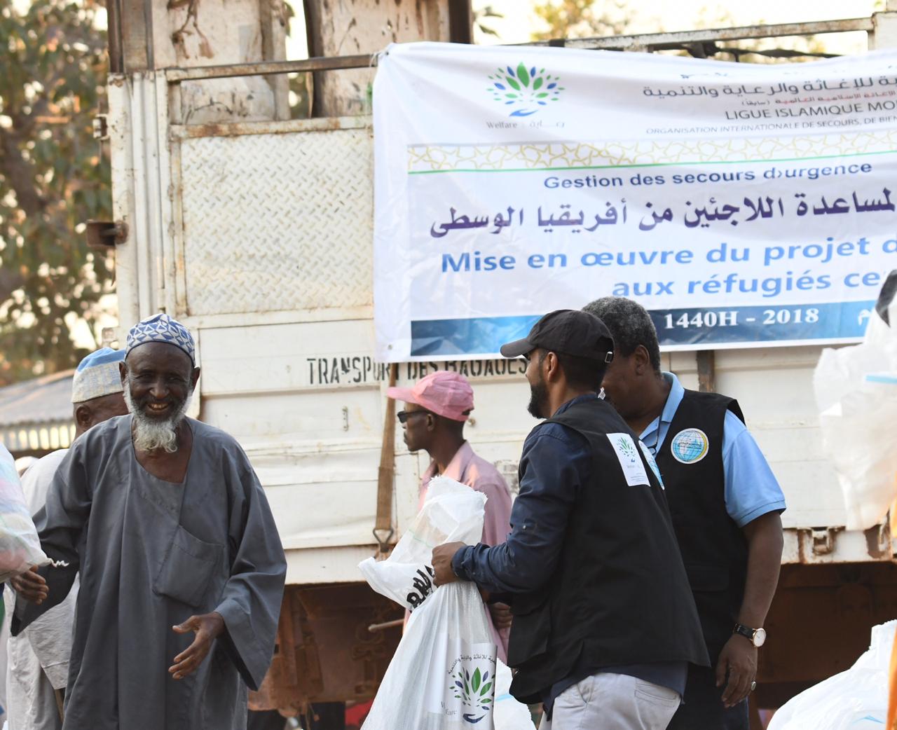 Muslim World League ends emergency relief campaign benefitting 40,000 refugees from Central Africa