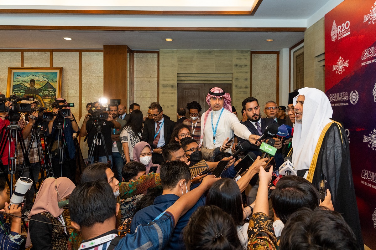 With the support and participation of the Indonesian President: Dr. Al-Issa approves the G20 presidency to establish the "R20" platform as the 1st official group for G20’s interfaith communication