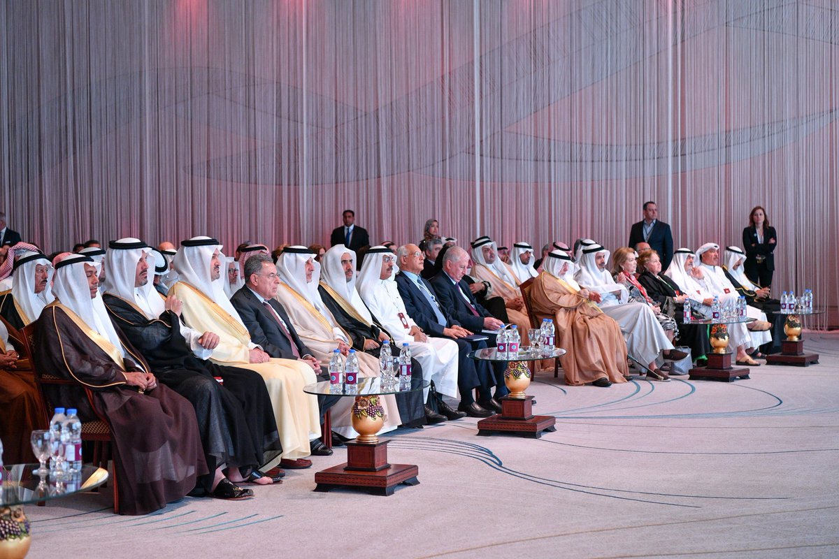 At closing session of Arabic Thought Org. Conf. held in Dubai &amp;chaired by HRH Prince Khalid Alfaisal,