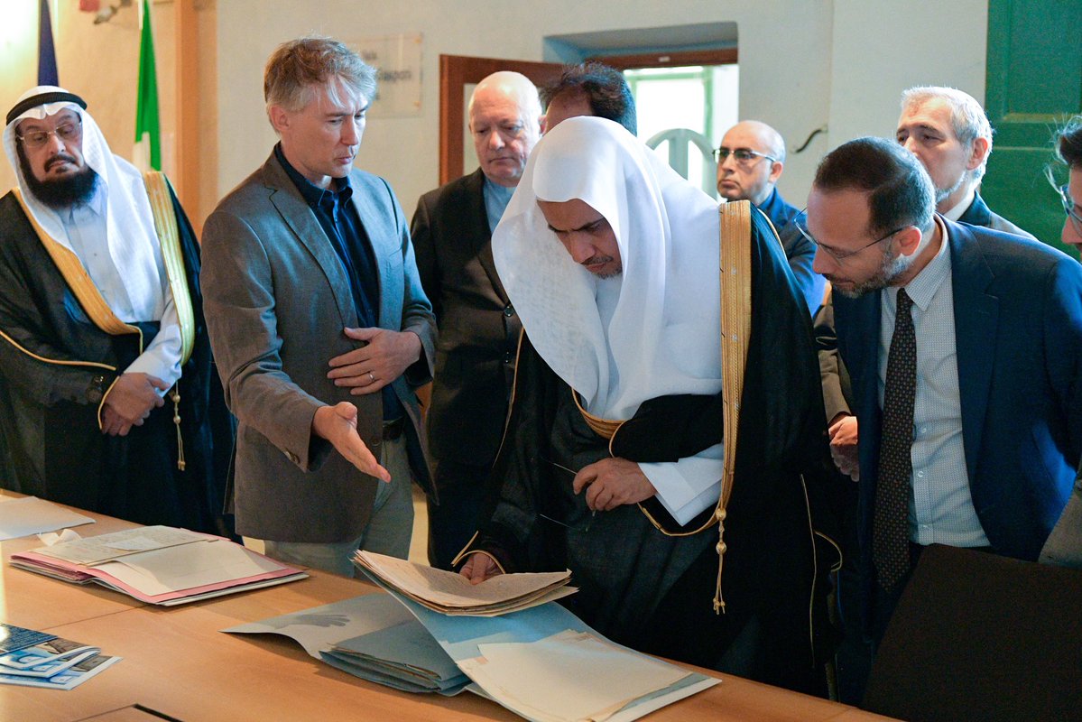 The European University of Higher Studies in Italy hosts HE the SG Sheikh Dr. Mohammed Alissa. He viewed its huge legacy of the  EU’s exclusive history. And within this context of the expanded dialogue with its academic leadership