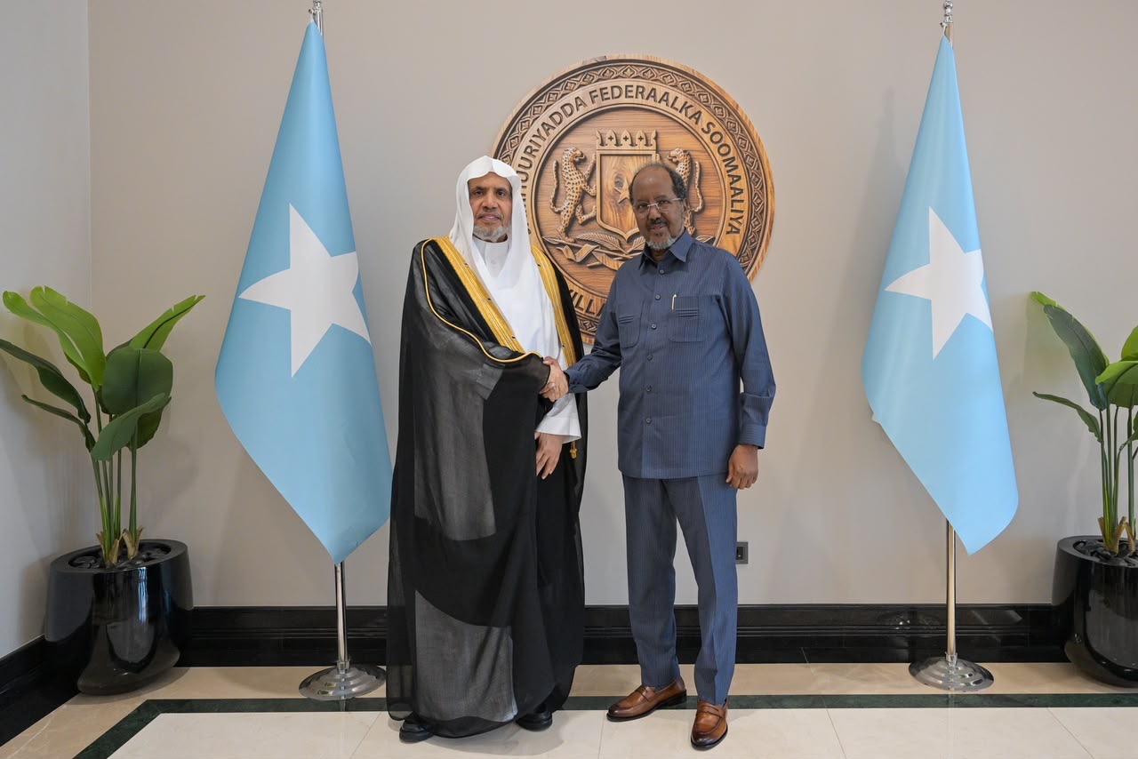 The President of the Federal Republic of Somalia Receives the MWL Secretary-General