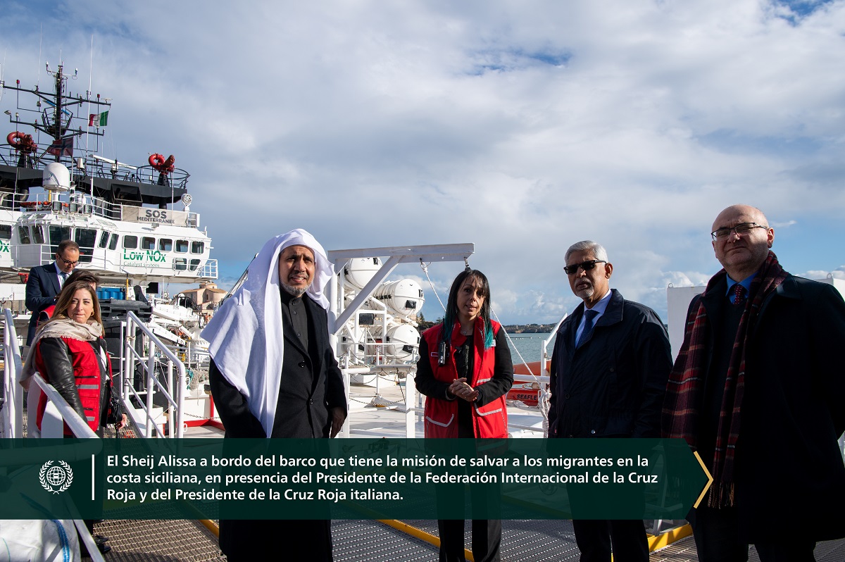 El primer evento de su tipo: Confirmación del acuerdo de asociación estratégica a bordo del Ocean Viking, el barco humanitario más famoso del mundo: