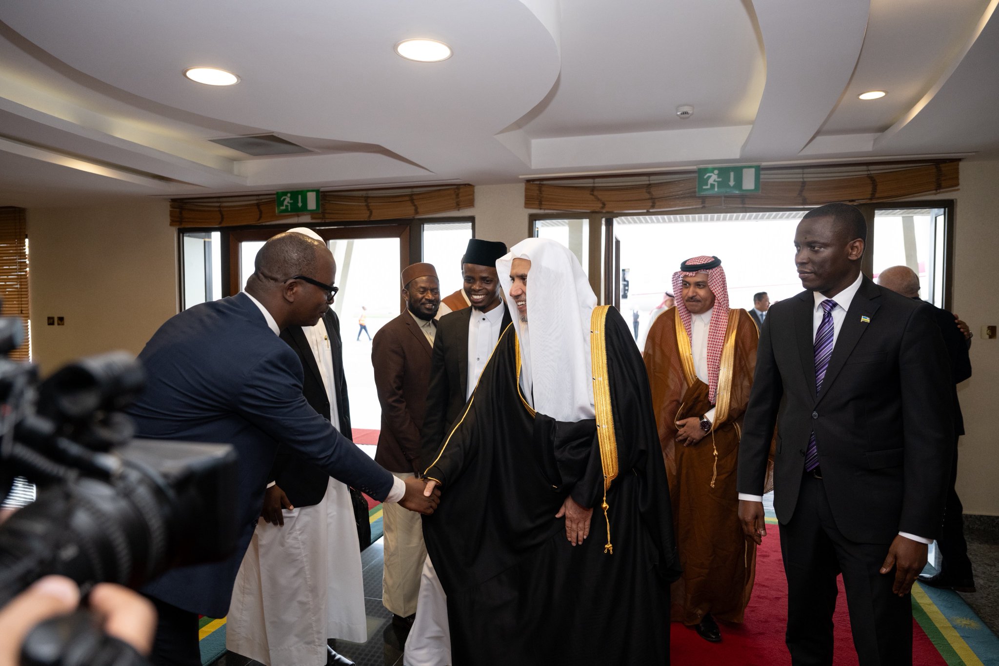 Le  Secrétaire général, cheikh Mohammed Al-Issa est arrivé dans la capitale rwandaise, Kigali