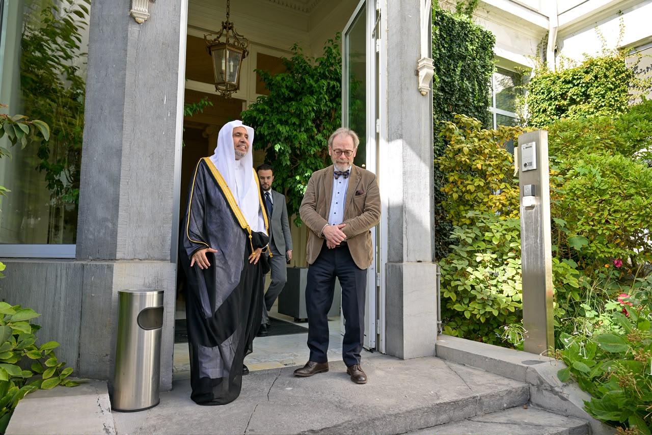 الأمين العام لرابطة العالم الإسلامي يلتقي رئيسَ البرلمان الفيدرالي البلجيكي