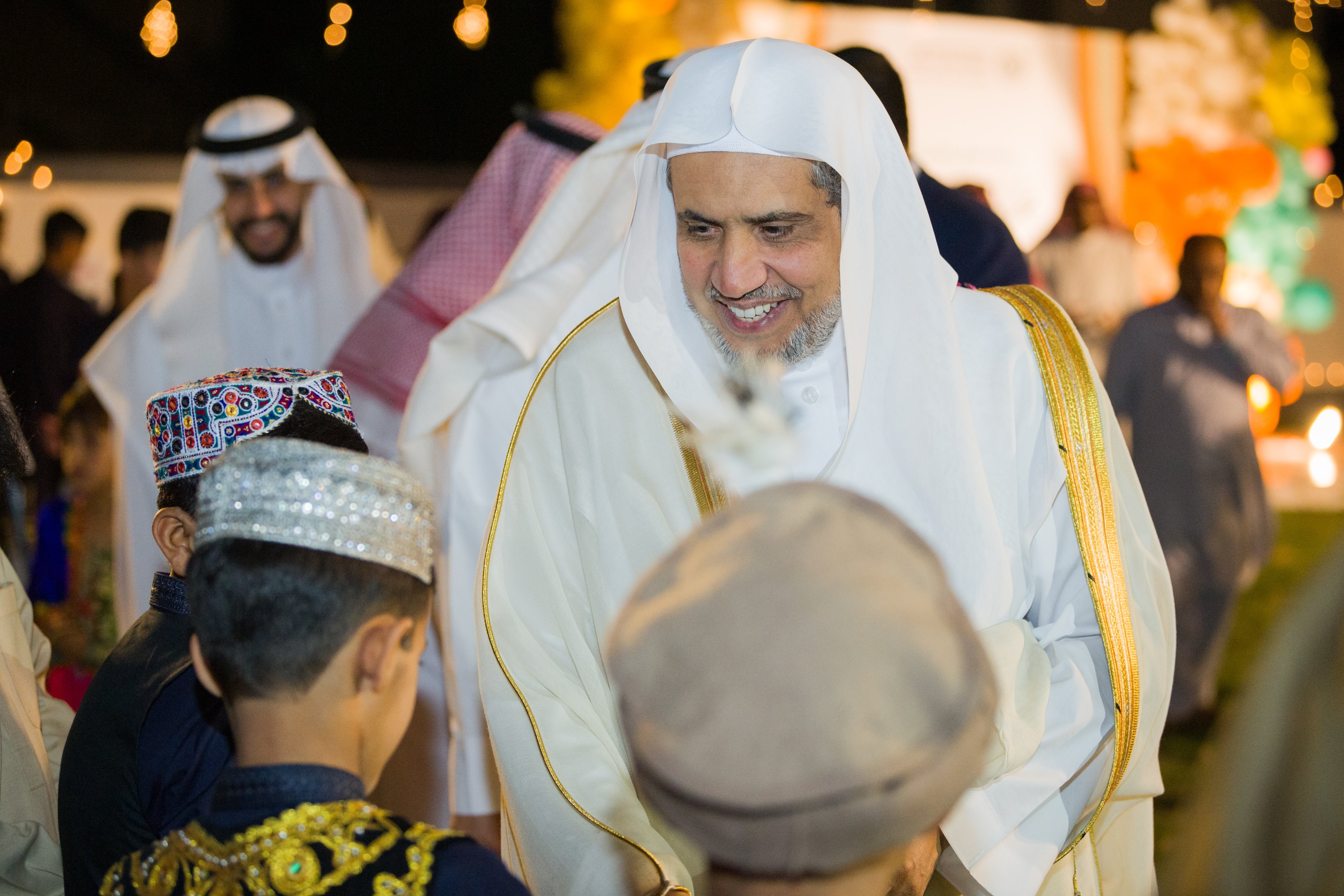 Photos from the visit of His Excellency Sheikh Dr. Mohammed Al-Issa, Secretary-General of the Muslim World League, to the children of Ali bin Abi Talib Orphanage in Pakistan, which serves more than 4,600 orphans: