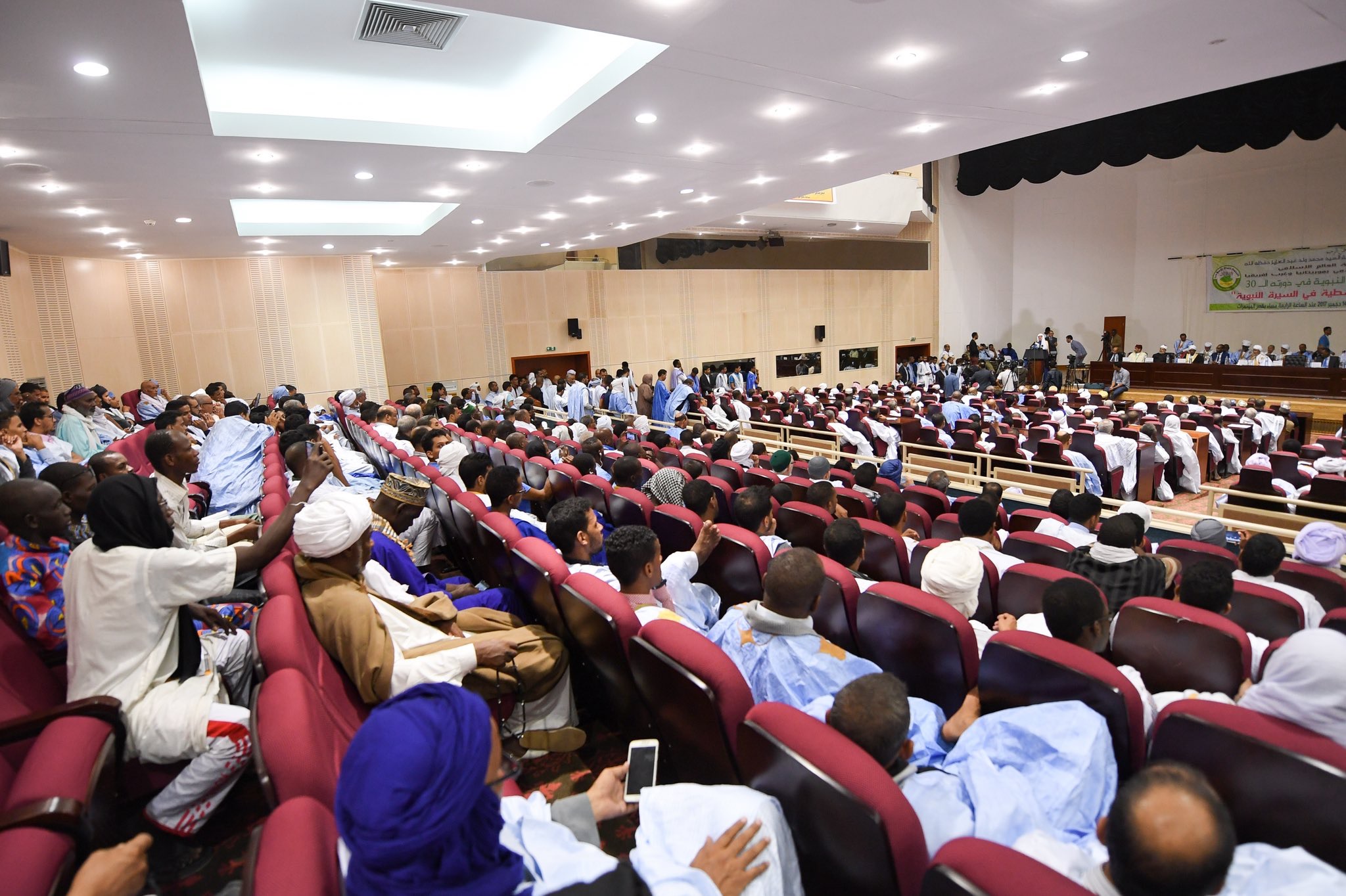 la LIM a lancé son Congrès International sur la modération en partenariat avec le Collectif Culturel et Islamique d'Afrique de l'Ouest.