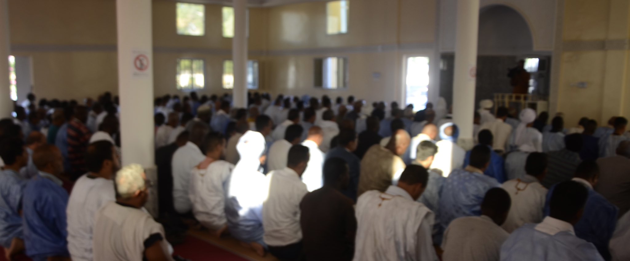 While the foundation stone of the mosque was laid by the Secretary-General a year ago, the facility, with God's help, was officially inaugurated today in Nouakchott. The event was attended by ministers and scholars