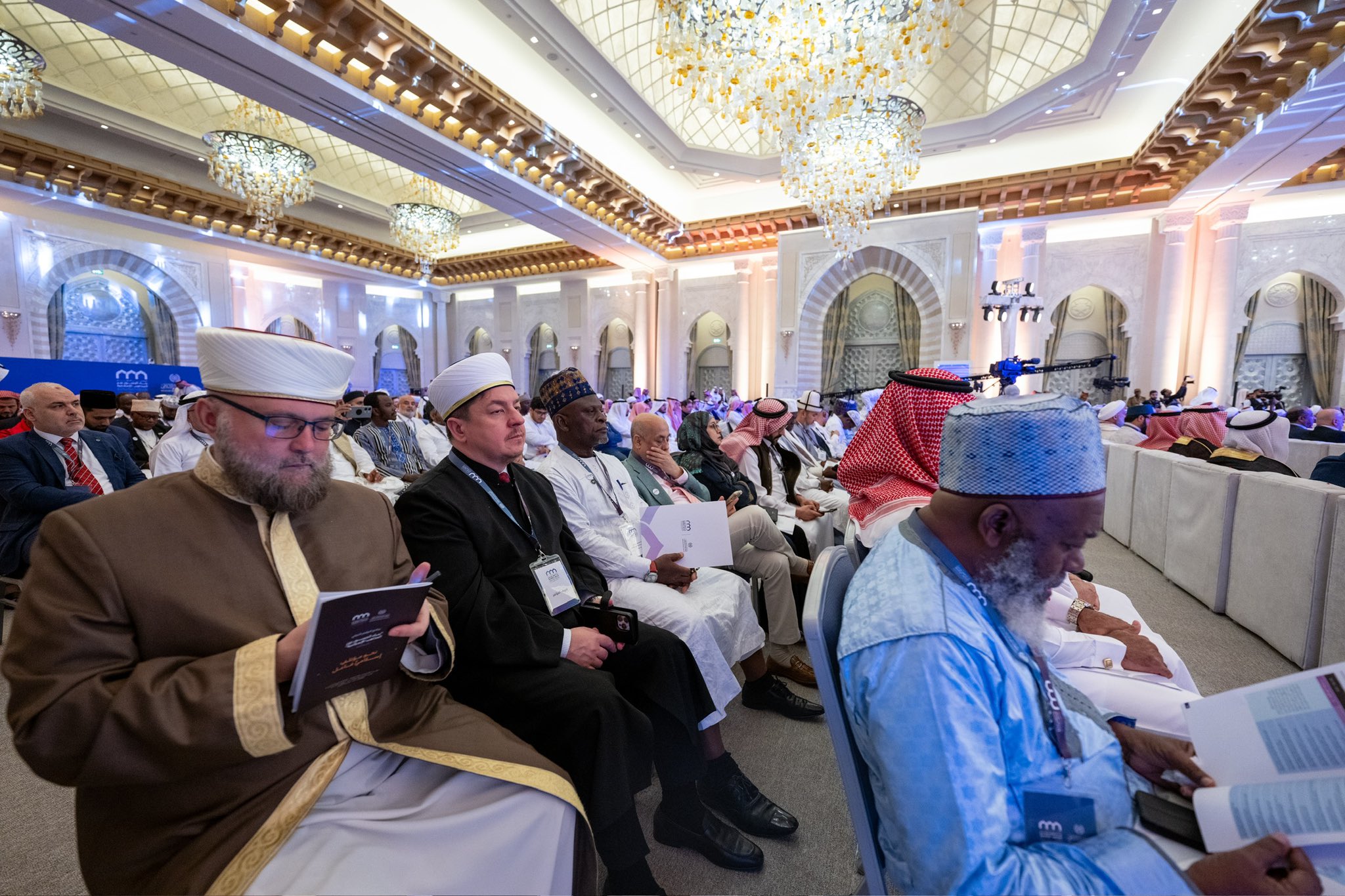 His Excellency Mr. Hissein Brahim Taha, the Secretary General of the Organization of Islamic Cooperation, at the inaugural session of the second edition of the Global Conference: