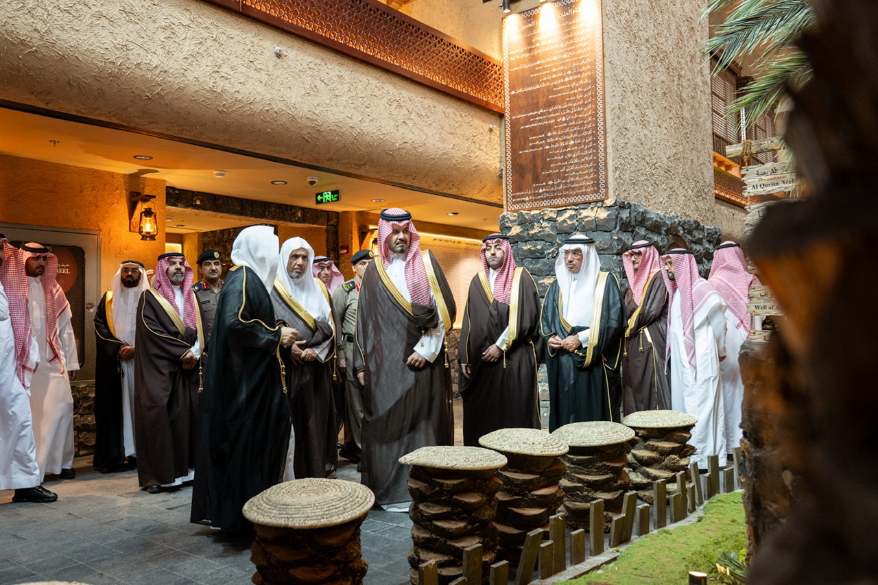 Au Musée sur la tradition Prophétique, affilié à la Ligueislamiquemondiale, à proximité de la Mosquée du Prophète :