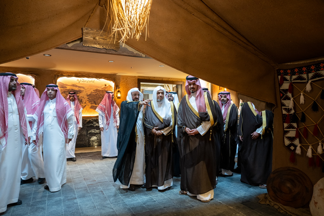 Au Musée sur la tradition Prophétique, affilié à la Ligueislamiquemondiale, à proximité de la Mosquée du Prophète :