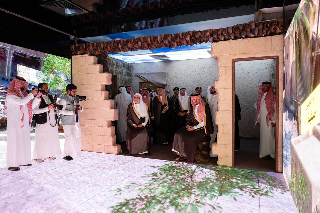 Au Musée sur la tradition Prophétique, affilié à la Ligueislamiquemondiale, à proximité de la Mosquée du Prophète :