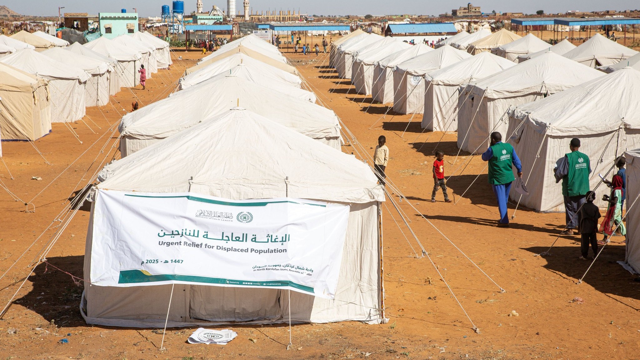 La Ligue islamique mondiale poursuit la distribution d’aides dans l’État du Kordofan du Nord, en République du Soudan