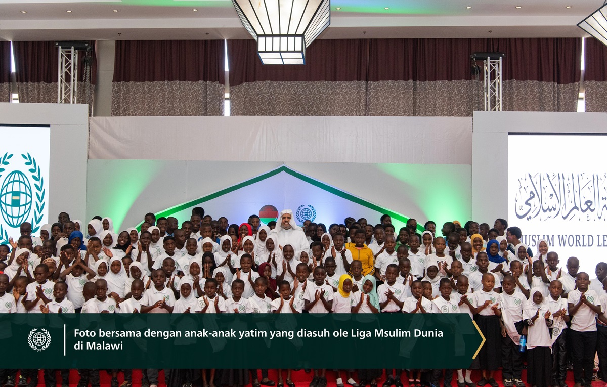 Sebagai penghormatan terhadap 6 ribu anak yatim yang diasuh oleh LMD.. Liga Muslim Dunia merayakan programnya yang ditujukan untuk anak-anak yatim di Republik Malawi, dengan kehadiran Yang Mulia Presiden