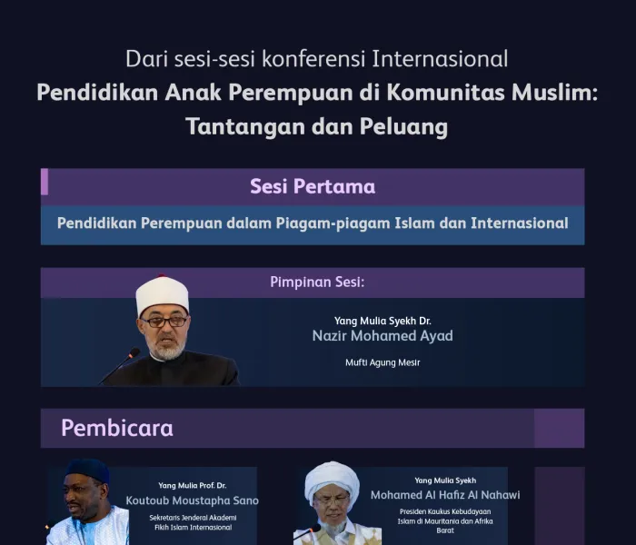 "Pendidikan adalah Pemberdayaan"  Mari kita simak hal-hal penting yang dibahas dalam sesi pertama Inisiatif Pendidikan Anak Perempuan di komunitas Muslim, serta hasil-hasil utamanya:
