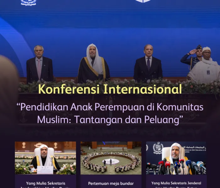 yang pertama dari jenisnya" tentang pendidikan anak perempuan di komunitas Muslim, dengan kehadiran berbagai mazhab dan aliran agama, dan dengan partisipasi Akademi Fikih Islam yang berafiliasi dengan Liga Muslim Dunia