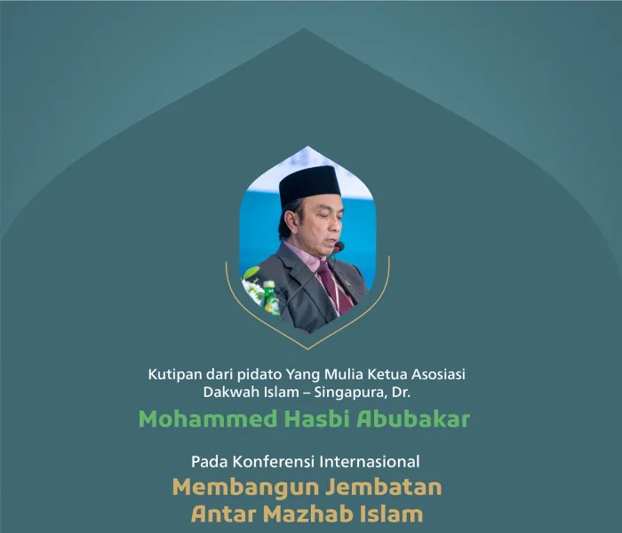 Kutipan dari pidato Yang Mulia Ketua Asosiasi Dakwah Islam – Singapura, Dr. Mohammed Hasbi Abubakar, pada Sesi “Solidaritas dengan Gaza” di konferensi internasional
