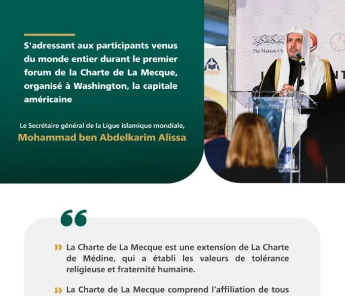 Extraits de l’allocution de Mohammad Alissa durant le forum Charte Mecque organisé à Washington par des responsables religieux musulmans et de diverse autres religions :
