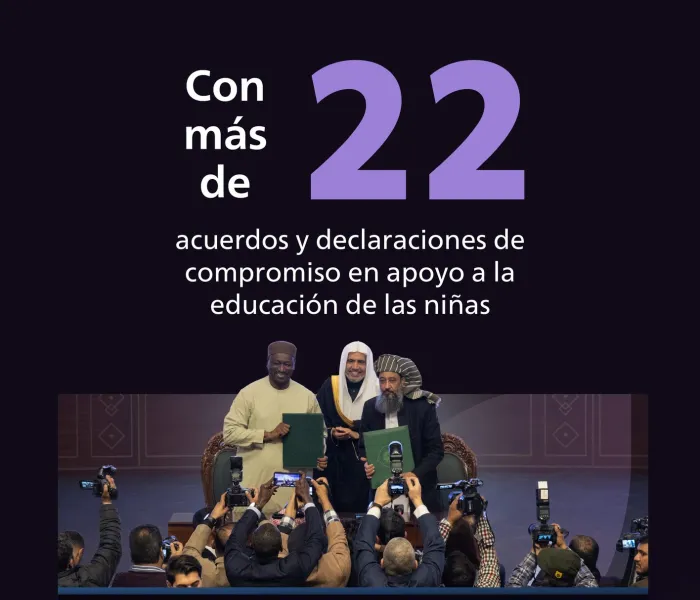 Un compromiso con ellas con motivo del Día Internacional De La Educación; porque forman a las generaciones futuras y son iguales a los hombres