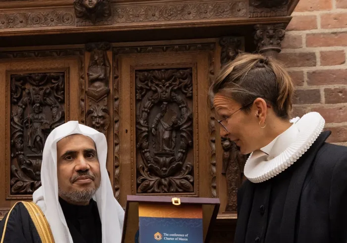 HE Dr. Mohammad Alissa visited Roskilde Cathedral