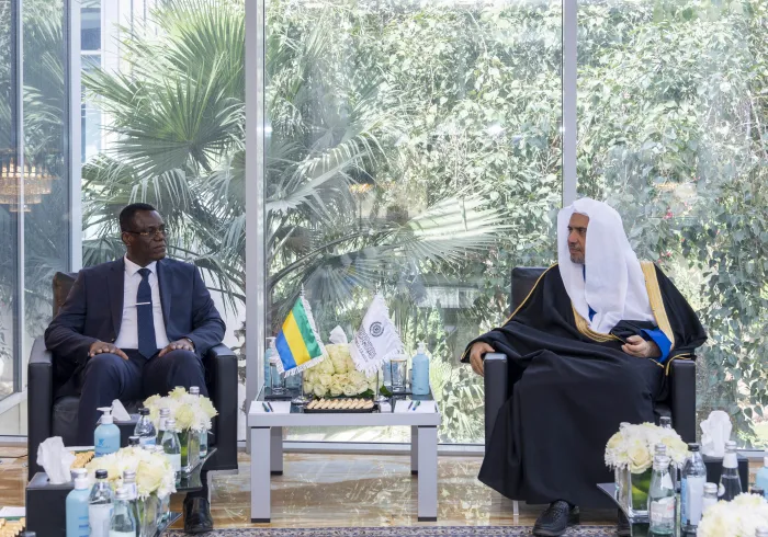 H.E. Dr. Mohammad Alissa met with the Ambassador of the Republic of Gabon to the Kingdom of Saudi Arabia, H.E. Guy Ibrahim Mamborou