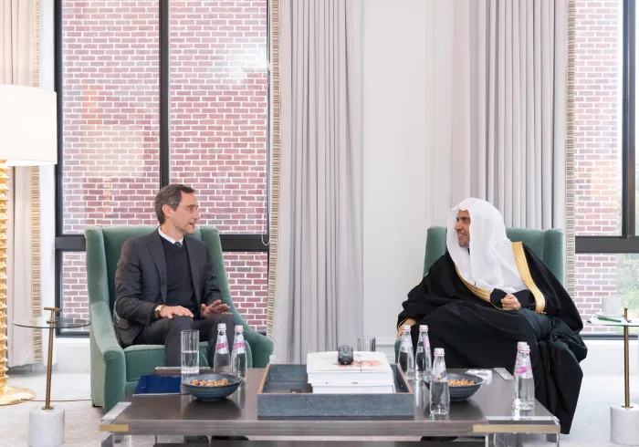Yesterday, HE Mohammad Alissa hosted StateDept_NEAPDAS Joey Hood