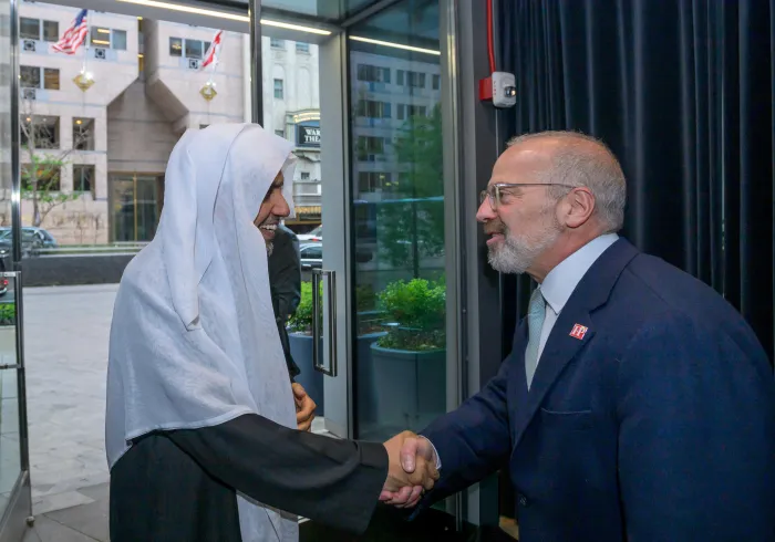 Le magazine Foreign Policy accueille le Secrétaire général de la Ligue islamique mondiale