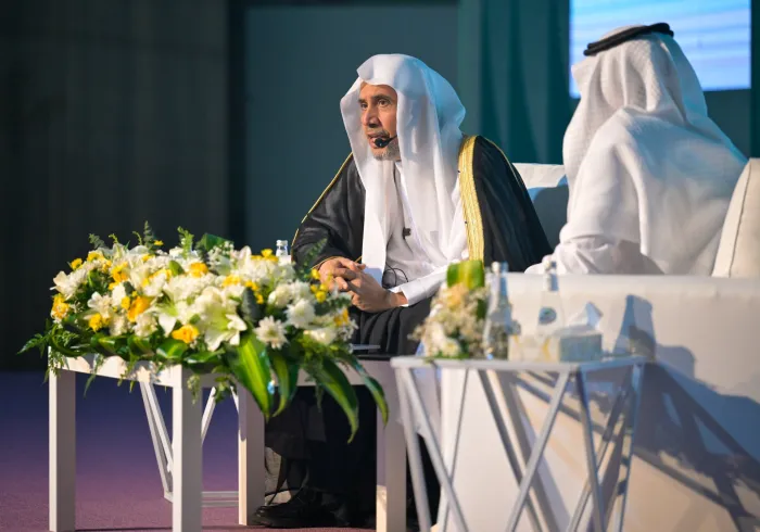 Photos de la conférence avec cheikh Mohammed Al-Issa organisée aujourd’hui à La Mecque, autour du thème: « La modération saoudienne: de la méthodologie juridique à un leadership mondial »