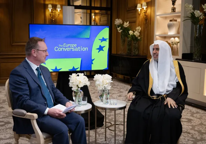 Euronews — renowned as the most widespread and influential channel of its kind in Europe, with a global reach of 400 million viewers — conducted an interview with His Excellency Sheikh Dr. Mohammed Alissa