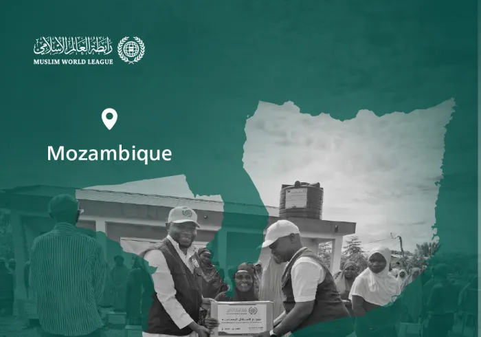 The Month of Mercy and Solidarity The Muslim World League continues distributing Ramadan food baskets to families in need across the globe. Here are the convoys dispatched to the Republic of Mozambique.