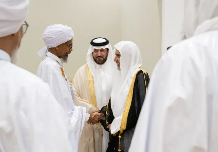 For the inauguration of the Museum of the Prophet’s Biography in Nouakchott, His Excellency Sheikh Dr. MohammedAlissa, Secretary-General of the MWL
