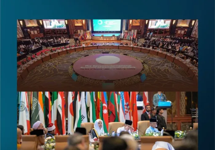 Berbagai pertemuan, dialog, inisiatif, serta program yang "efektif" dan "terukur" di seluruh dunia, memperkuat kehadiran agama kita yang luhur dengan risalahnya yang bersifat universal, akidah tauhidnya, dan syariatnya yang penuh hikmah.