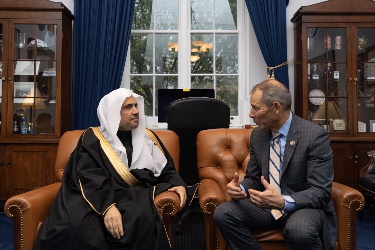 Au siège du Congrès américain le D.Mohammad Alissa a été reçu par l’adjoint John Curtis.