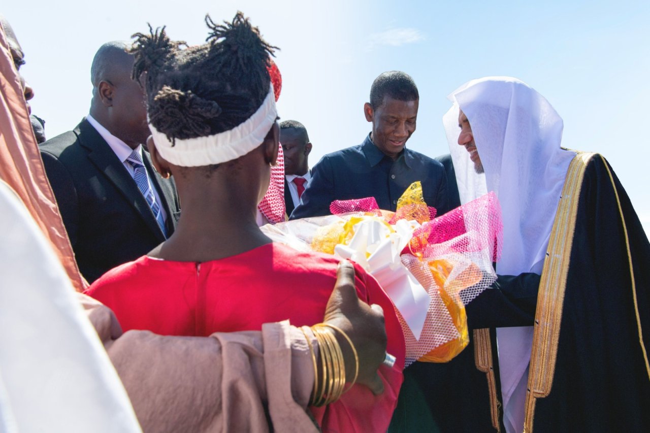 His Excellency arrives in Gambia