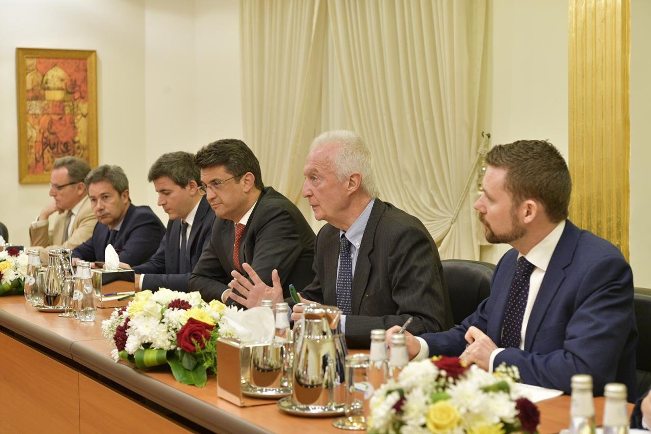 یورپی یونین کے  کوآرڈینیٹر برائے  انسدادِ دہشت گردی کی ڈاکٹر العیسی سے ملاقات اور رابطہ کی عالمی کوششوں کی تعریف