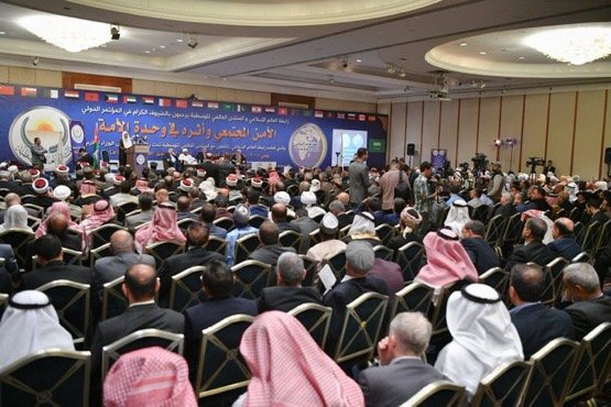 معالي الأمين العام لـ ‫رابطة العالم الإسلامي الشيخ الدكتور محمد العيسى يتحدث اليوم في العاصمة الأردنية ‫عمان