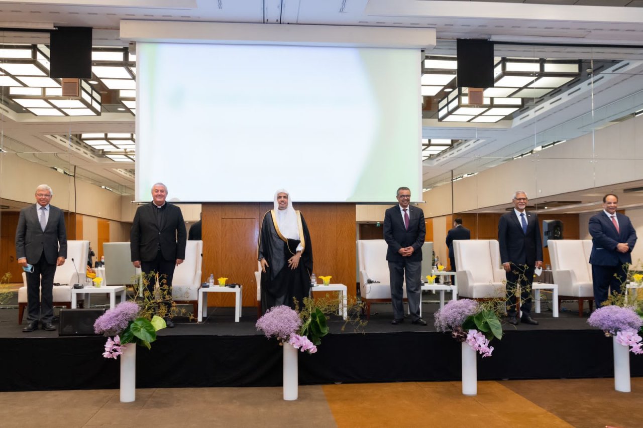 ڈاکٹر العیسی کا جنیوا میں کرونا کے خلاف عالمی یکجہتی کانفرنس سے خطاب