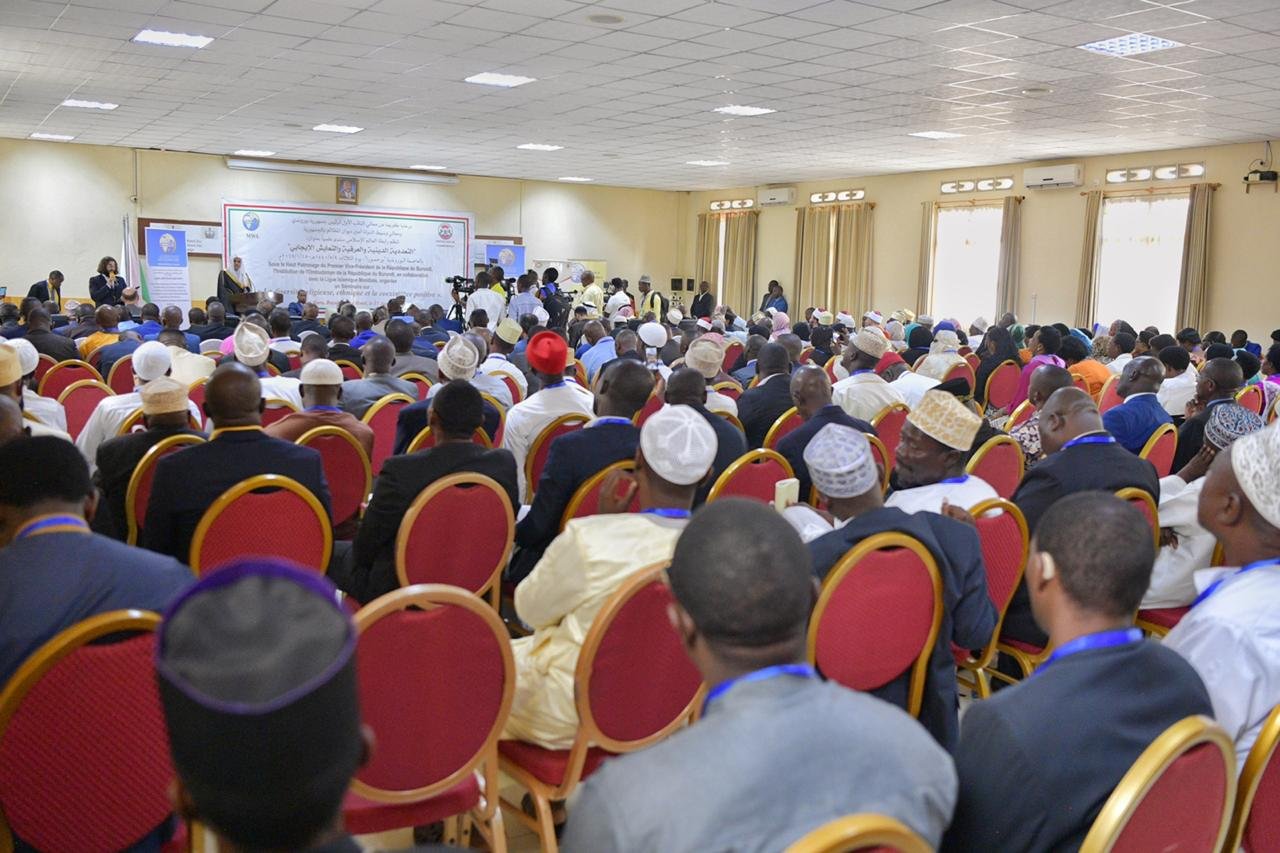 نائب رئيس بوروندي يفتتح المنتدى الدولي لرابطة العالم الإسلامي عن &quot;التعددية الدينية والإثنية والتعايش الإيجابي