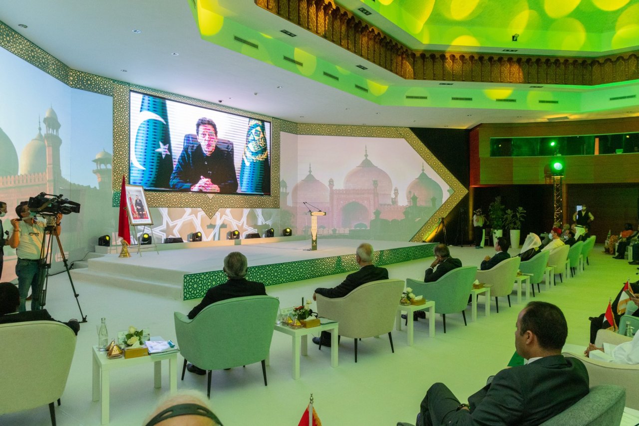 عزت مآب شیخ ڈاکٹر #محمد_العیسی کانفرنس کے افتتاحی اجلاس کے مرکزی اسپیکر رہے