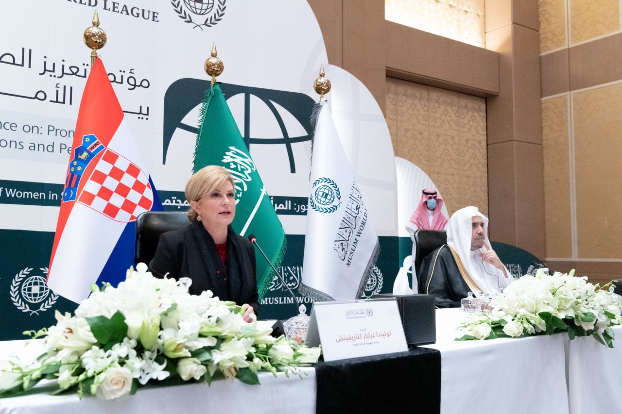 Le congrès «Renforcer l’amitié et la coopération entre les nations et les peuples» a été lancé à Riyad en présence de Mohammad Alissa ainsi que l’ancienne présidente croate et militante pour la paix Mme Kolinda Kitarovic.