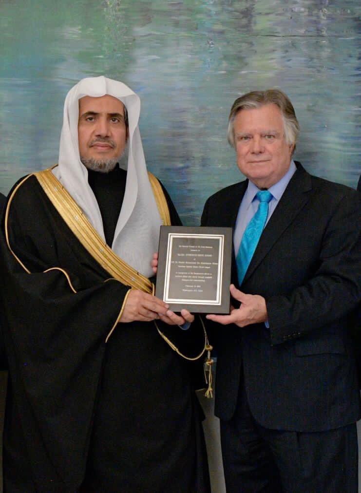 À travers le monde, Mohammad Alissa a reçu de nombreux témoignages de reconnaissance pour ses actions de promotion de la tolérance et de dialogue entre les peuples.